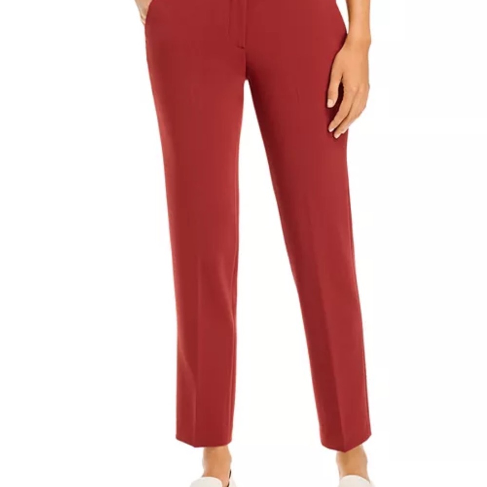 Elegant Red Women's Pants
